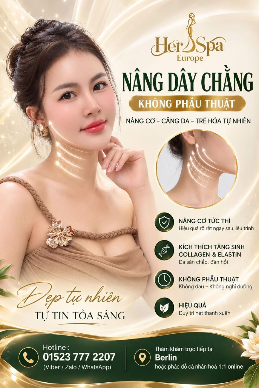 Poster nâng dây chằng không phẫu thuật