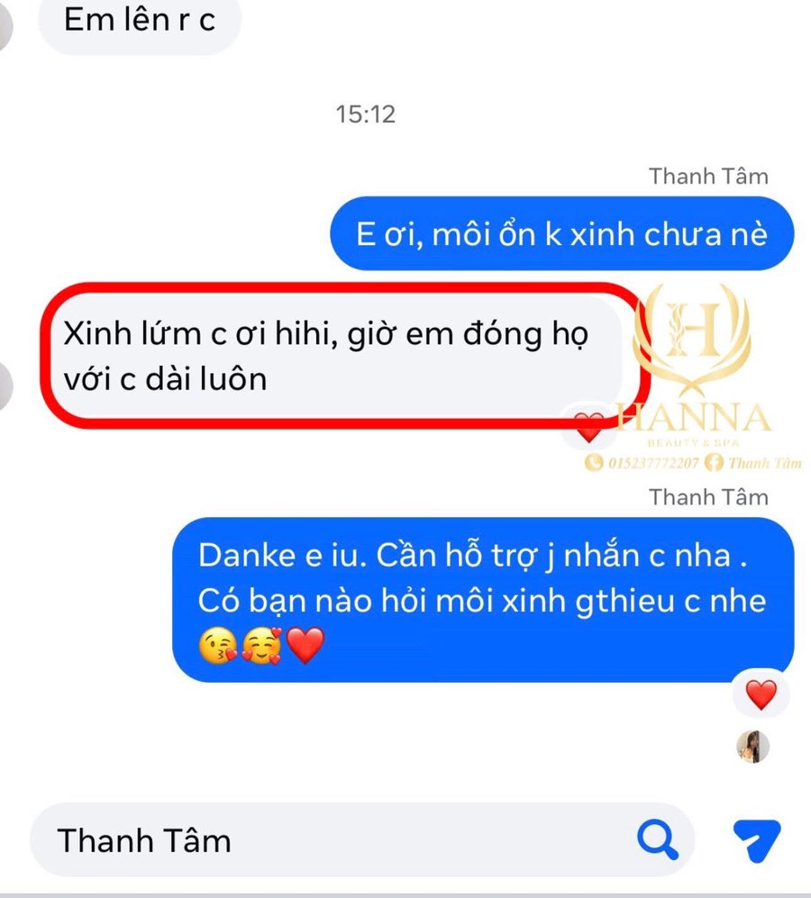 Khách nhắn môi xinh lắm, đóng họ với chị dài luôn